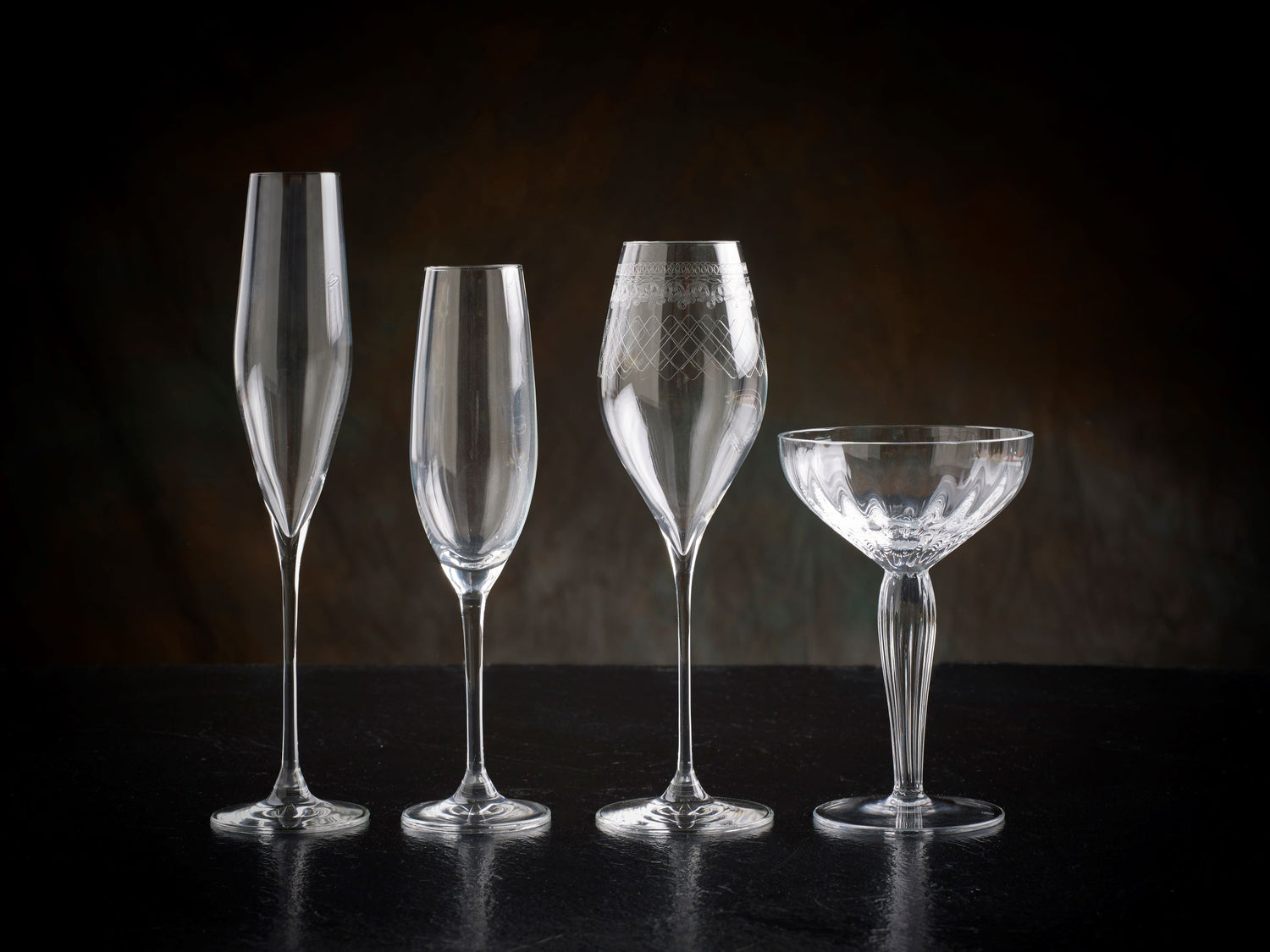 Wine and Champagne Glassware