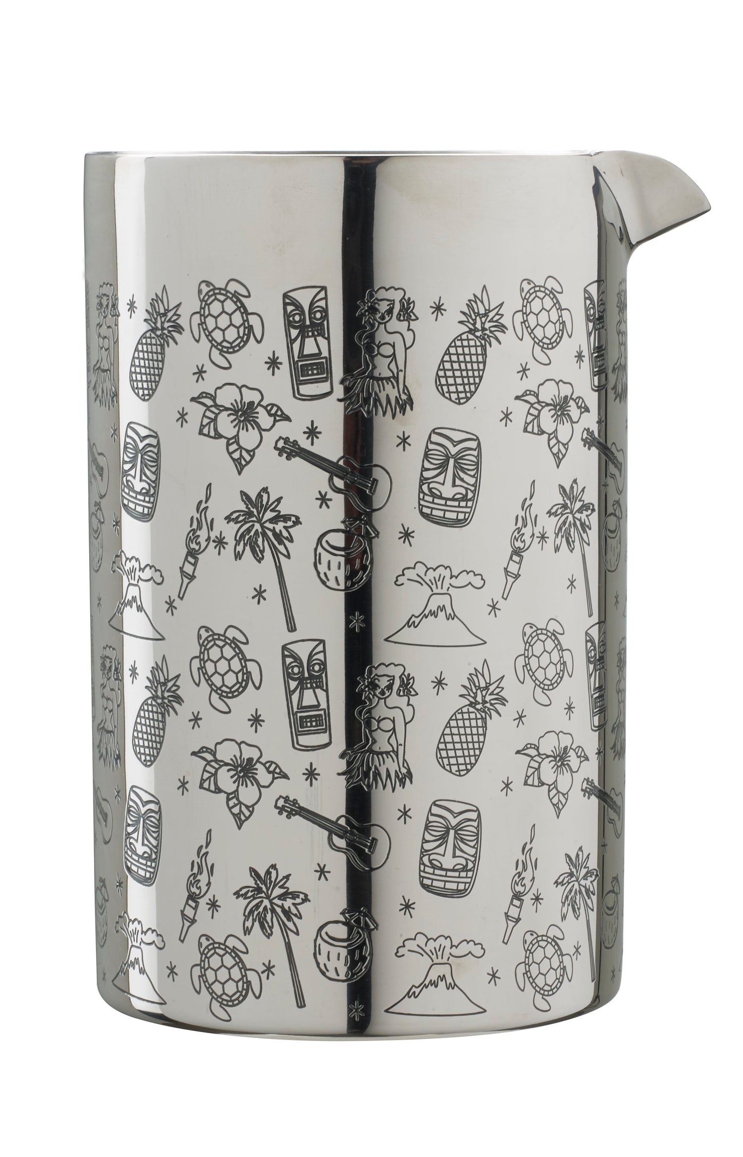 Double Walled Tiki Mixing Tin 70cl