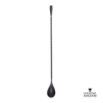 Teardrop Barspoon - Matte Black / 30cm