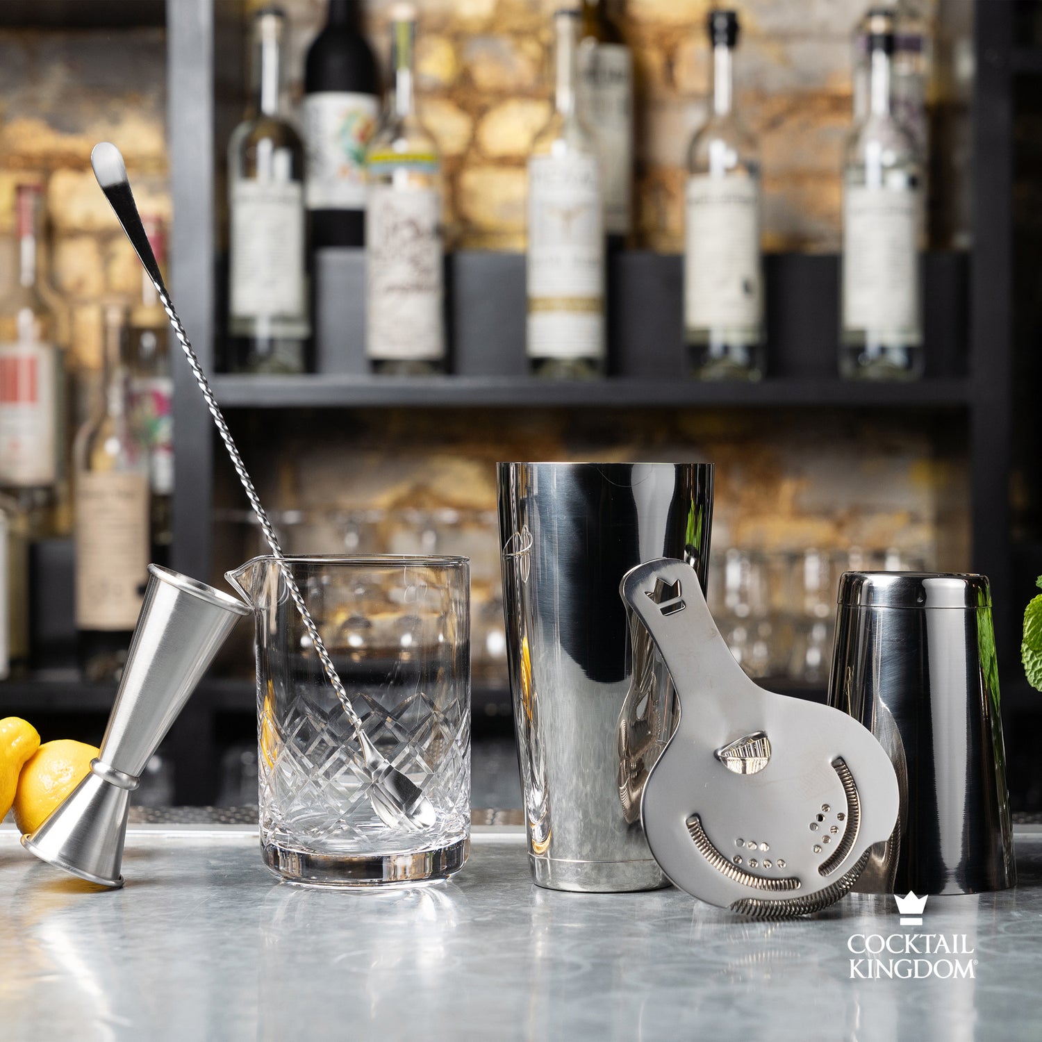 Cocktail Kingdom® Essential Cocktail Set - Stainless Steel