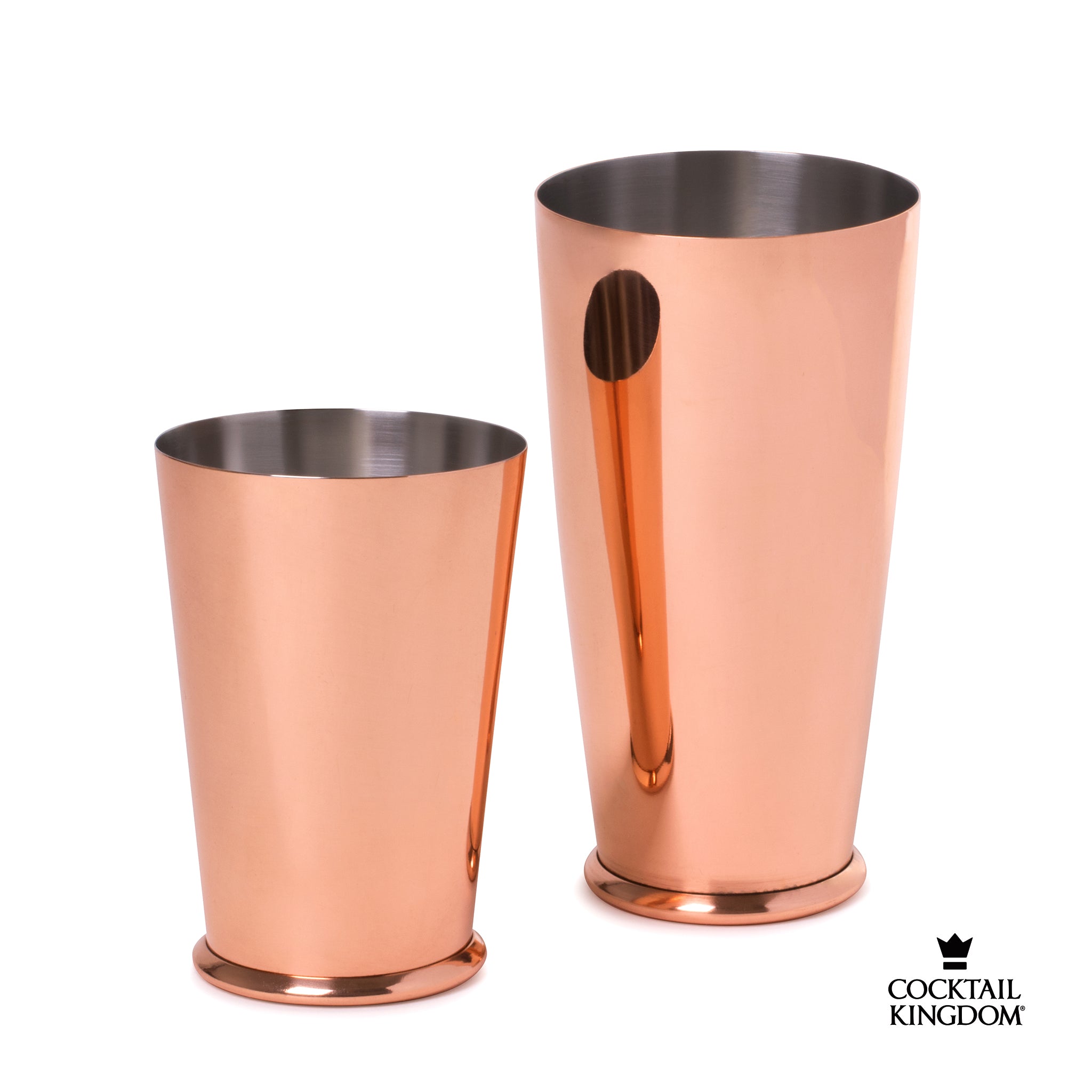 Set of Leopold® Weighted Shaking Tins - Copper-Plated