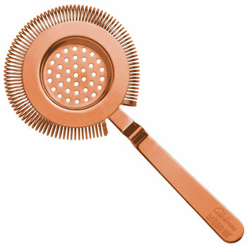 Calabrese Copper Hawthorne Cocktail Strainer Surface Fitting 20.5cm