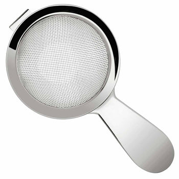 Biloxi Stainless Steel Short Handled Fine Mesh Cocktail Strainer 15cm