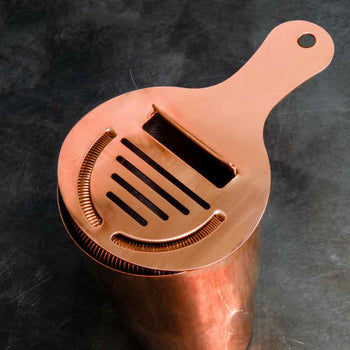 Coley® Cocktail Copper Strainer 15.5cm