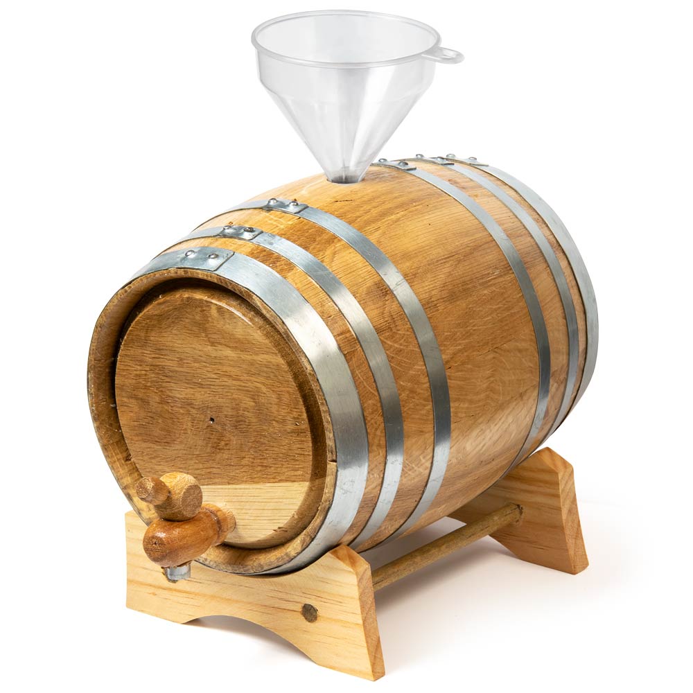 Oak Ageing Cocktail Barrel 2 Litre