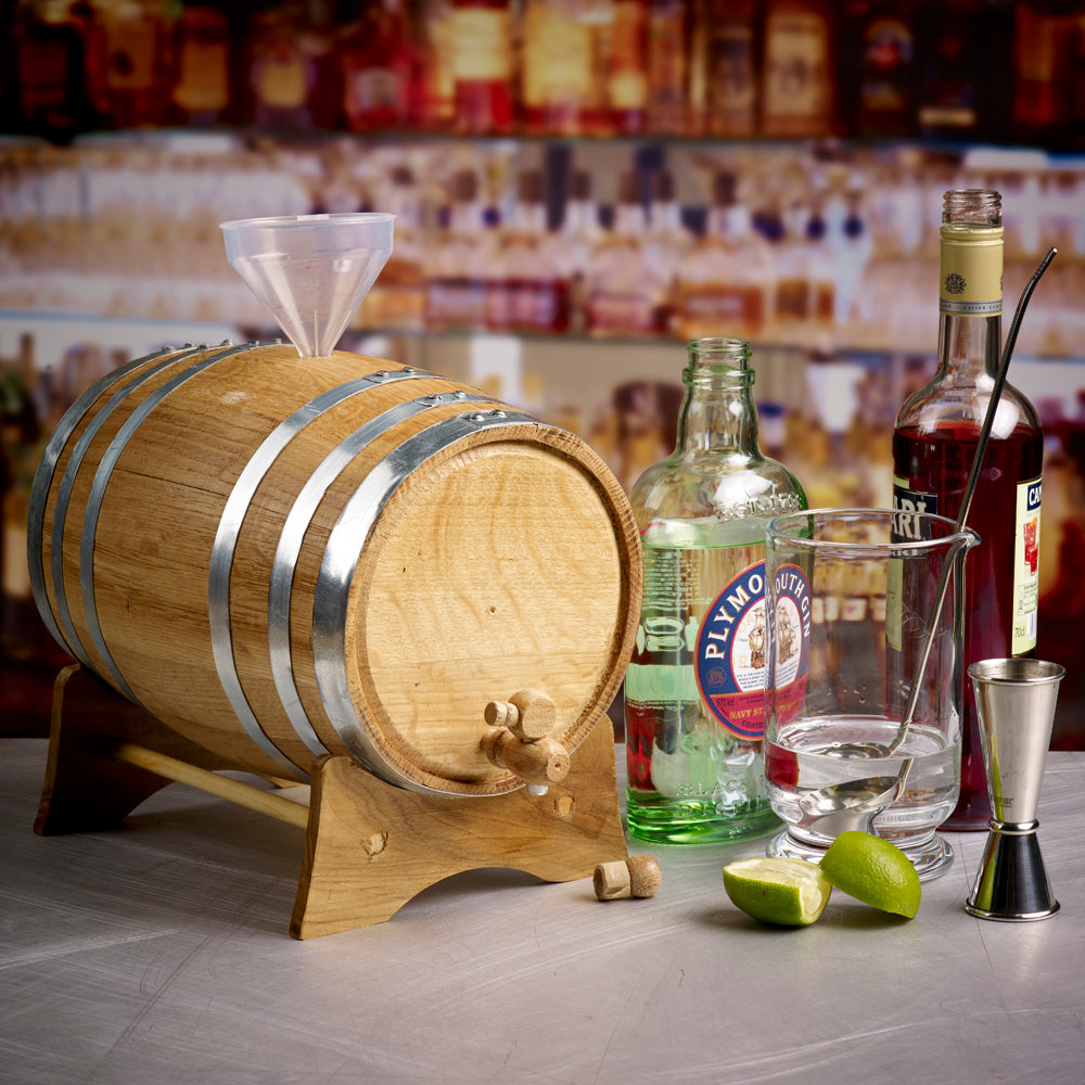 Oak Ageing Cocktail Barrel 10 Litre