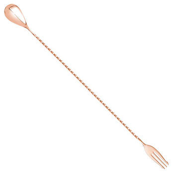 Copper Trident Bar Spoon 40cm