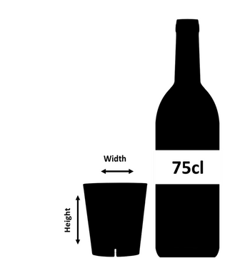 Stacking Plastic Old Fashioned Tumbler 31cl